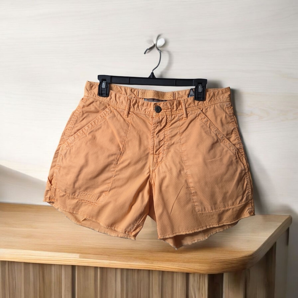 Paperbacks Womens Cargo Shorts - Light Brown